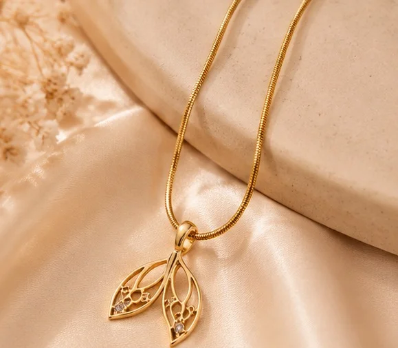 Butterfly Half-Wing Pendant Necklace