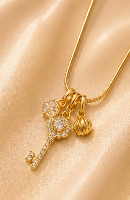 Key Pendant Necklace