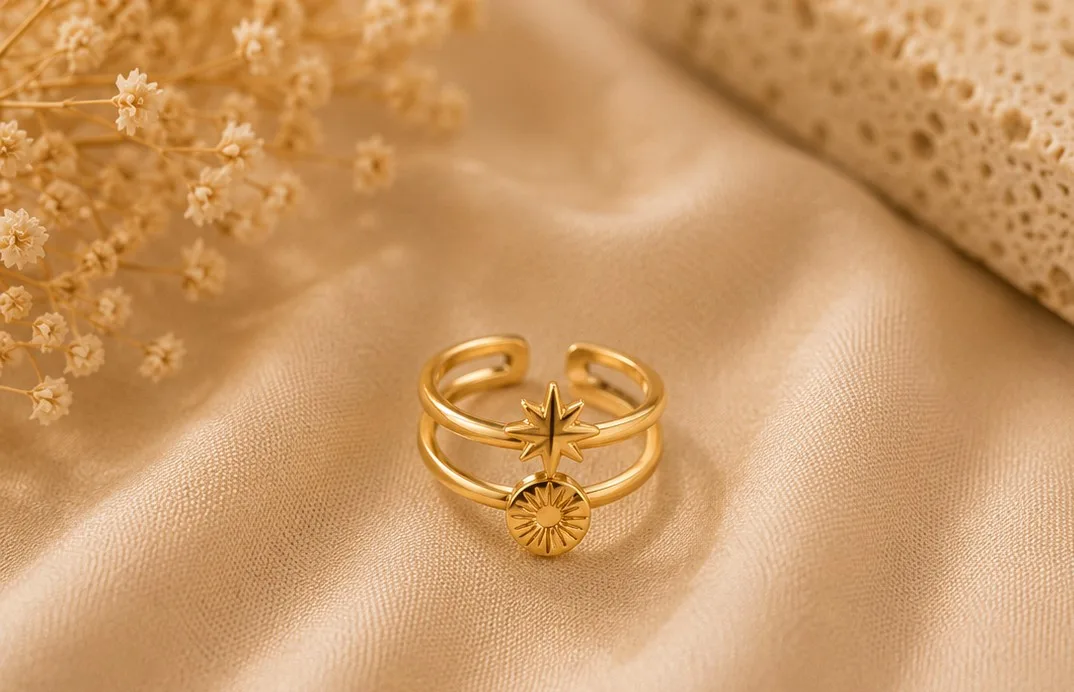 Sun & Moon Celestial Bypass Ring